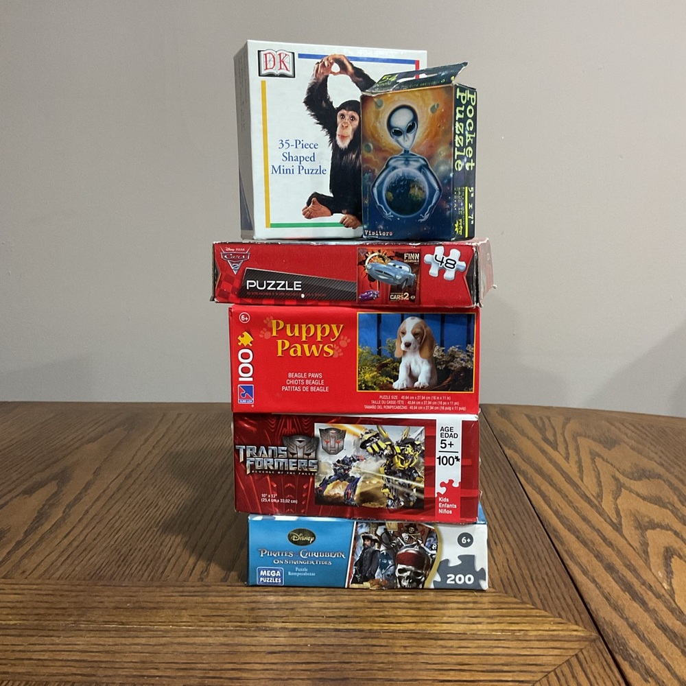 Ravensburger Blue and White Mini Puzzle Set